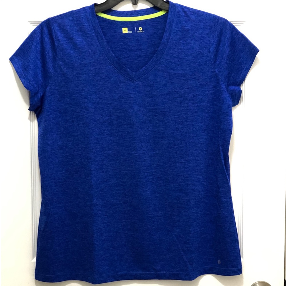 Blue Xersion Performance/Workout T-shirt, Sz XL